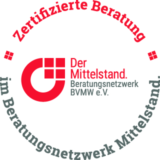 Siegel Zertifizierte Beratung im Beraternetzwerk Mittelstand BVMW (Bundesverband Mittelständische Wirtschaft e.v.) Lichtenstern GmbH